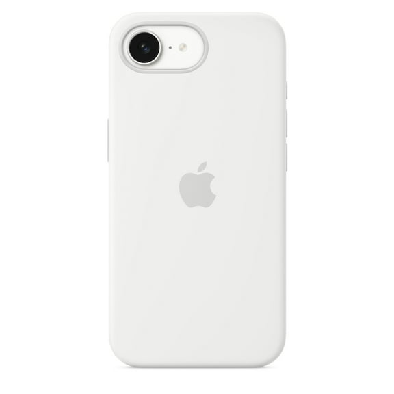 Apple iPhone 16e Silicone Case – White