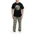 thumbnail image 5 of CafePress - Howling Wolf Men's Dark Pajamas - Men's Dark Loose Fit Cotton Pajama Set, 5 of 7