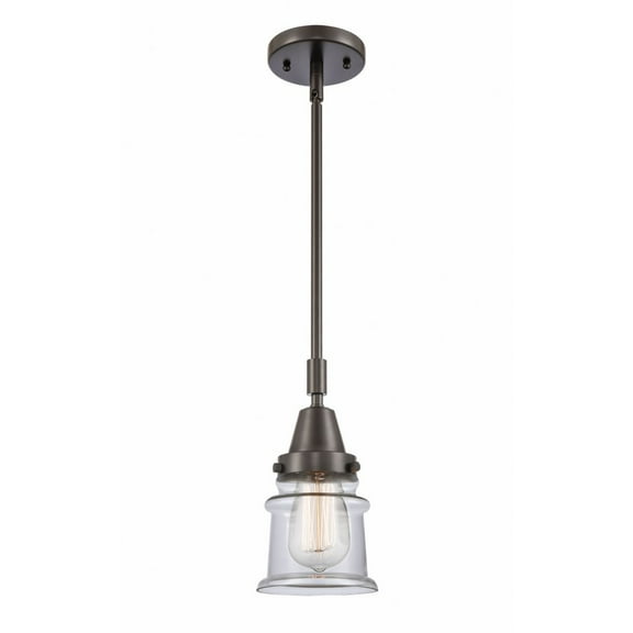 Innovations Lighting - Canton - 1 Light Stem Hung Mini Pendant In Industrial