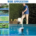 thumbnail image 4 of Jet Vac Swimming Pool Vacuum with Double Mesh Bag Design, Portable Pool Vacuum for Above-Ground Pools, Spas Water Features, Twist Lock Design for Hassle-Free Maintenance, 4 of 5