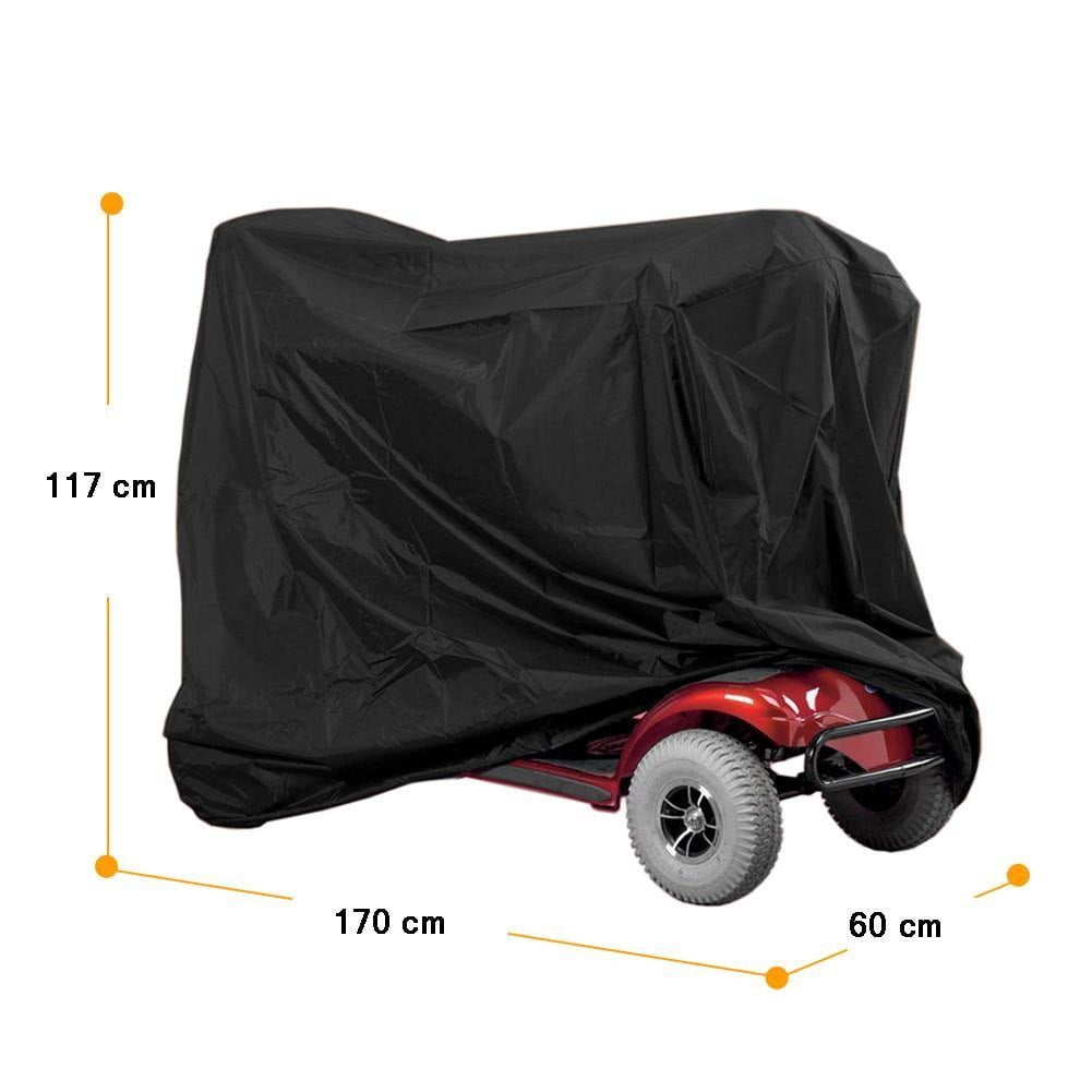 Motorcycle Cover Scooter Cover Universal Outdoor Protector Scooter All Season Waterproof Rain Dustproof Cover 170*61*117cm