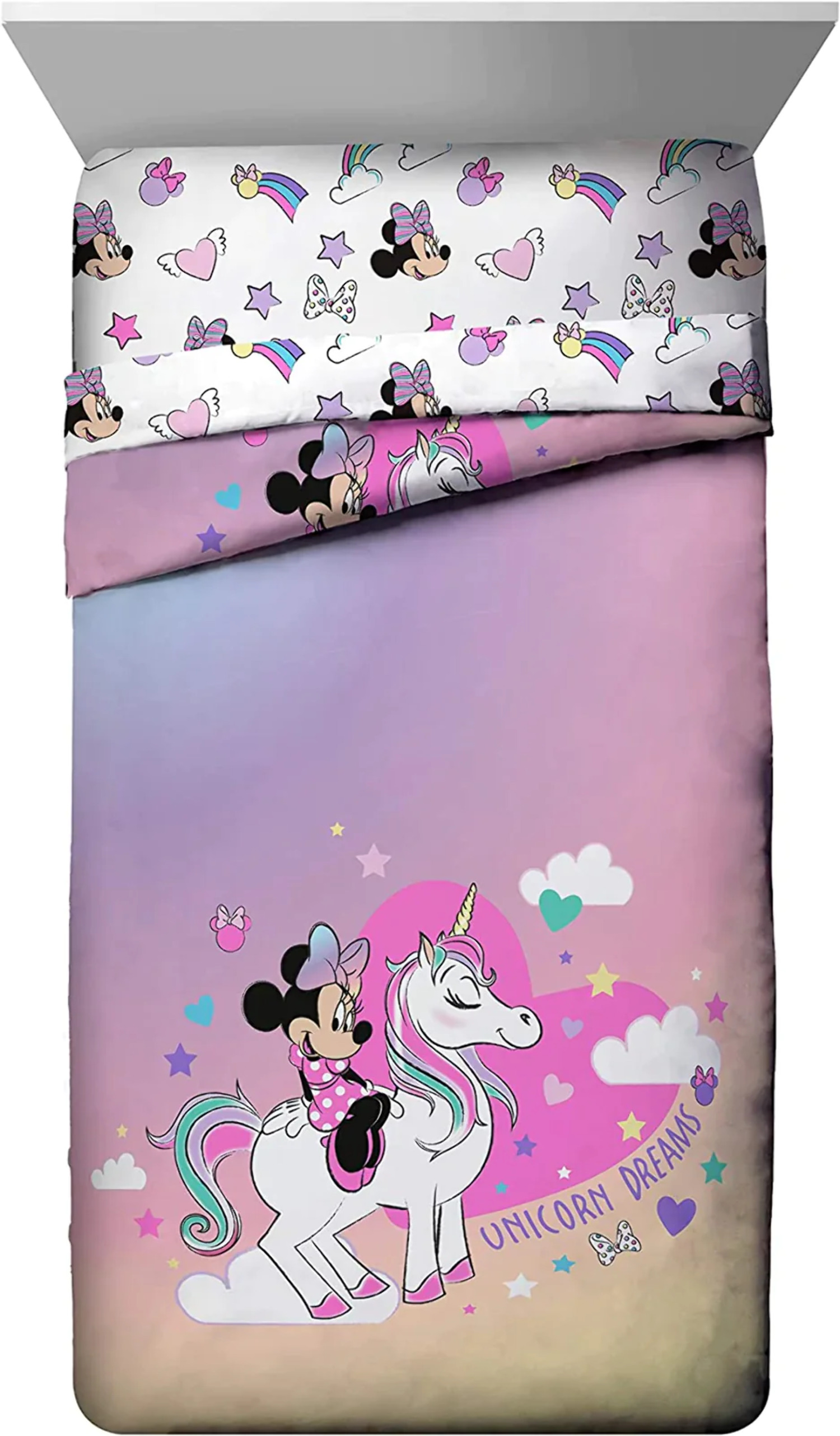 Piatto Carta 20 cm COMPOSTABILE Minnie Unicorn Dreams, 8 pz, 5PR91515