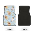 thumbnail image 2 of Naloa Cute Gnome Bee Collects Honey Car Foot Mat Set of 4 Pieces - Universal Floor Liner Neoprene Full Set Floor Mats for Cars Trucks SUV, 2 of 7