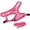 Pink, variant on M Buder Adjustable Chicken Harness with Leash S Size Pink Walking Pet Traction Rope for Outdoor Training, Breathable Hen Rooster Vest Strap (5.91 inches / 15.0 cm)