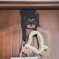 thumbnail image 4 of Artistic Metal Cats Hook for Jackets Bags Coats Rustproof Over The Door Mount Storage Solution For Small Space, 4 of 7