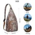 thumbnail image 3 of Tropical Leopard Shoulder Bag - Lush Jungle-Inspired Animal Print (Vintage Safari Vibe, Multi-Pocket Organization), 3 of 4