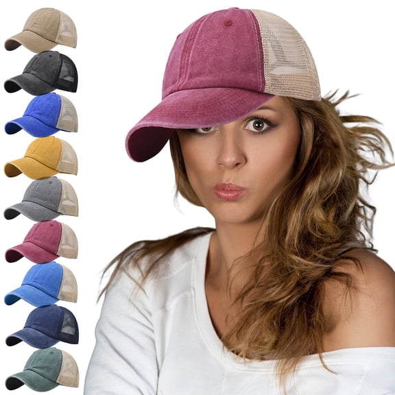 Fashion Baseball Cap for Women and Men, Denim Buckle Adjustable Cap, Outdoor Sunshade Hat for Daily Casual Wear, Unisex Dad Hat for Street Style-Black