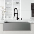 thumbnail image 6 of VIGO  Edison Pull-Down Spray Kitchen Faucet Matte Black Faucet with Braddock Soap Dispenser Matte, 6 of 9