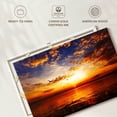thumbnail image 6 of Elephant Stock Sky Sunset Wall Art - Horizontal Canvas Wall Art - Living Room Wall Decor - Nature Canvas - Orange And Blue Decor - 39" x 26", 6 of 8