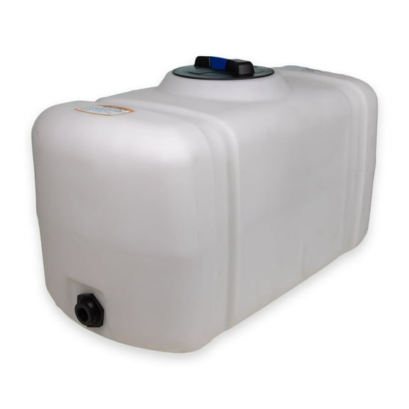 Norwesco 50 Gallon Flat Bottom Utility Tank with Slosh Guard