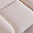 thumbnail image 2 of Indecor Home Upholstery Sectional Sofa Open End 3 Seater Modular Sofa Sectional Couches for Living Room Beige, 2 of 5