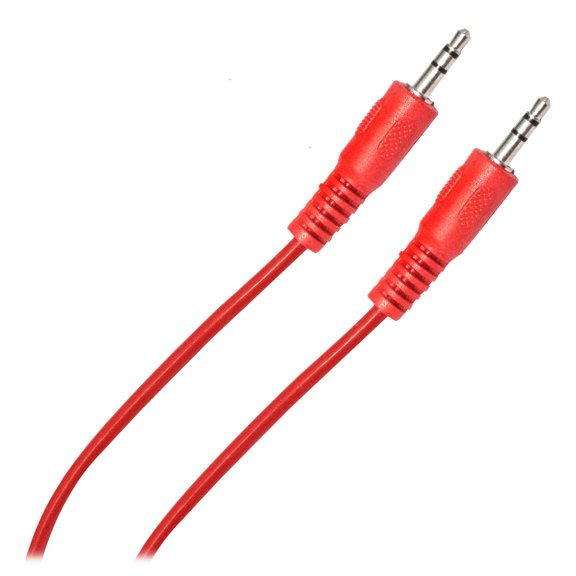 Cable Auxiliar Plug a Plug 3.5mm 1.8m Audiobahn AUX40