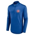 thumbnail image 2 of Men's Fanatics Royal Chicago Cubs Tough Minded Lightweight Quarter-Zip Pullover, 2 of 3