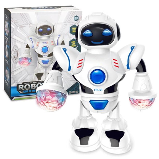 Robot De Baile Para Niños, Juguete De Robot De Baile Eléctrico Para Niños, Robot De Baile Para Cantar Con Luz Led, Regalos De Cumpleaños Para Niños Y Niñas Sweethay FN006519-00