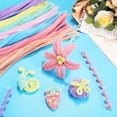 thumbnail image 3 of Craft Supplies 200 Pcs Twisting Sticks Soft Plush Material For Handmade Crafts Creative Activities and DIY Projects, 3 of 4