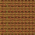thumbnail image 1 of Ahgly Company Indoor Square Patterned Saffron Red Area Rugs, 7' Square, 1 of 6