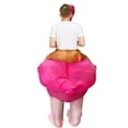 thumbnail image 6 of Adult Inflatable Riding Flamingo Costume, Funny Pink Bird Inflatable Jumpsuit, Party Halloween Cosplay Outfit,Height 59"–74.8",Flamingo, 6 of 7