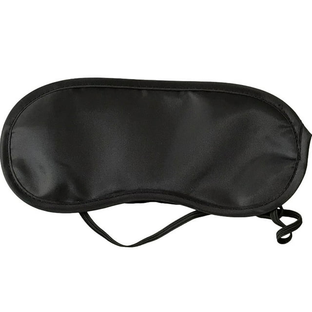 Langgg Polyester Sleeping Eye Cover Summer Portable Breathable Solid Color Office Business Trip Travelling Sponge Sleep Eyes Patch OPP Pocket