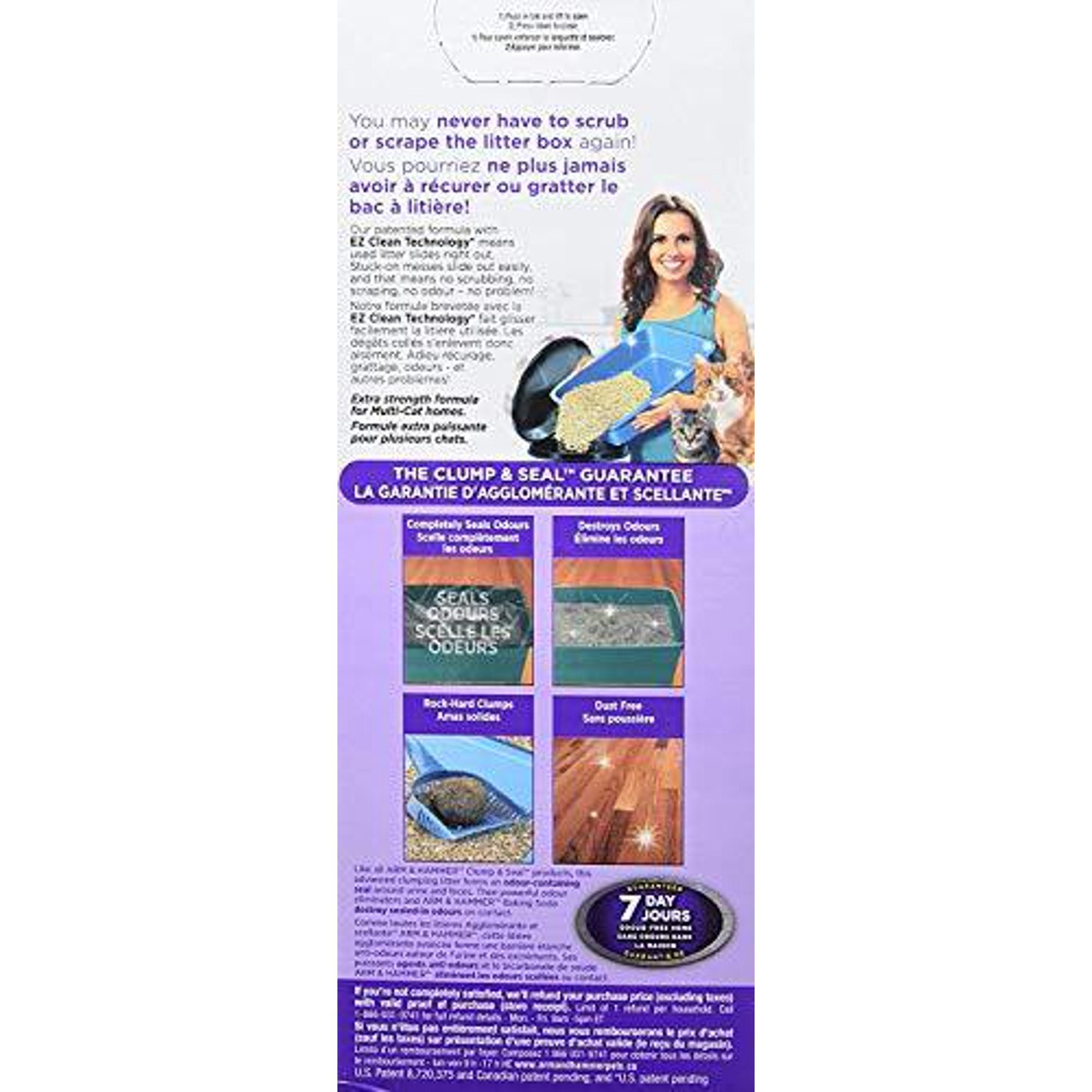 Arm Hammer Clump Seal Slide Cat Litter Multi Cat 6 4 Kg Walmart Canada