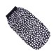 thumbnail image 4 of Gorro de raso Fernando para mujer Gorro Largo de Satén Corazón blanco negro, 4 of 8