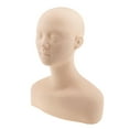 thumbnail image 4 of High Quality Cosmetology Mannequin Bust Face Shoulder Massage Painting Training, 4 of 7