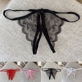 thumbnail image 5 of G-string Women Lace Sexy Underwear Open Crotch Thong Panties Briefs Intimates, 5 of 5