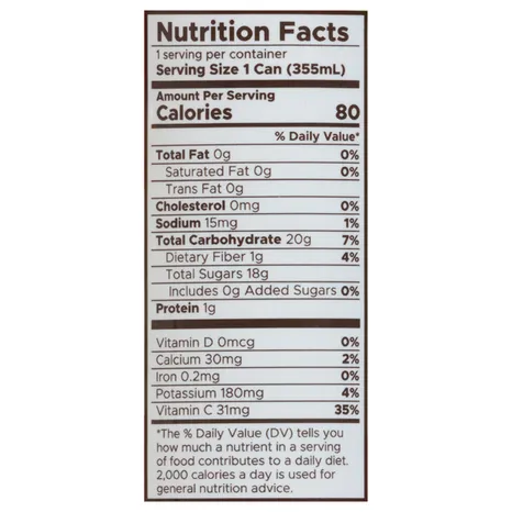 (Pack Of 12) Hawaiian Soda Co Juice Sparkling Passion Orange Guava 12 Fo