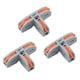 thumbnail image 5 of 6x 3 Piezas Conectores de Cable de 1 a 2 Conectores de Cable Conectores de Cable de Empalme de Terminales de Conexión Rápida Duraderos 32A Fáciles de 6 piezas, 5 of 8