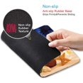 thumbnail image 3 of Honeycomb Marble Mouse Pad Non-Slip Rubber Base Gaming MousePads for Computers Laptop Office,Cute Mouse Pads with Designs for Women,9.5"x7.9"x0.12"(240mm x 200mm x 3mm), 3 of 6