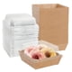 thumbnail image 4 of 5/10 piezas de cajas de papel Kraft para pasteles, postres, donas, galletas, sándwiches, contenedores de alimentos, suministros para fiestas de cumpleaños y bodas, decoración navideña para el hogar, 4 of 5