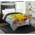 thumbnail image 2 of Pokemon Battle Squad Twin Bed In A Bag Set, 2 of 9