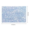 thumbnail image 3 of Kll White Bule Glitter Flag 4x6 Ft Parade Party Flag Outdoor Flag Decorative Flag Banner Flags Garden Flag Home House Flags, 3 of 7