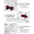 thumbnail image 5 of CARETOO Toddler Baby Boy Clothes Suit Gentleman Wedding Outfits, Formal Dress Shirt with Bowtie + Suspender Pants 1-5 Years, 5 of 5