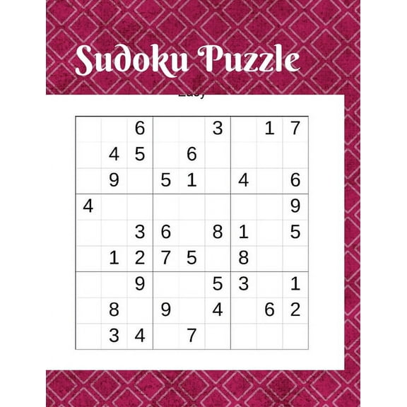 Suduko Puzzle: Book for Adults/teen with easy to hard levels. improve your game with these two challenging levels. Large print and solutions included (Paperback)