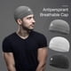 thumbnail image 4 of Cool Skull Caps Transpirable Amigable Con La Piel Sombrero Que Absorbe El Sudor Diadema De Secado Rápido Bufanda Para La Cabeza Casco De Motocicleta Ciclismo Pesca Vogacara AP006173-02, 4 of 6