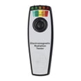 thumbnail image 1 of Emf Meter Campo electromagnético Equipo de caza fantasma de mano Kit Detección Pantalla electrónica Magnético portátil 5 LED Detector de radiación Negro (con batería) Sunnimix Medidor EMF portátil, 1 of 8