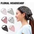 thumbnail image 3 of Ladies Bandanas Scarf Elastic Hair Band Head Band Triangle Head Wrap Prof, 3 of 8
