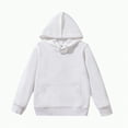 thumbnail image 2 of Godom Boys Sweatshirts Kids Child Toddler Boys Girls Solid Long Sleeve Patchwork Hooded Thickened Warm Sweatshirt Pullover Blouse Tops Out, 2 of 4