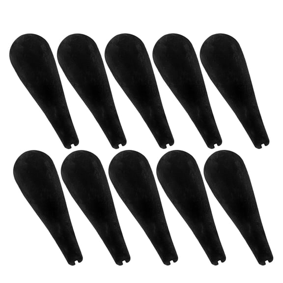 FOMIYES 24Pcs Clothing Hanger Shoulder Pads Black Easy to Install for Suit and Coat