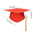thumbnail image 2 of Ohufall Class Of 2026 Graduation Decor Bachelor Caps With Year Tassels For Adults And Kids Party Props, 2 of 2