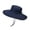 Navy Blue, variant on Daolelai Fisherman Hat Men's Summer Hat Large Brim Sunshade Outdoor Hat Mountaineering Sun Protection Breathable Sun Hat Men