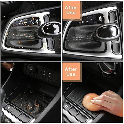 Amazon.com: FiveJoy Car Cleaning Gels, 4-Pack Universal Auto Detailing  Tools Car Interior Cleaner Putty, Dust Cleaning Mud for PC Tablet Laptop  Keyboard, Camera, Printers, Calculator - 320g (2.8oz/pcs) : Automotive