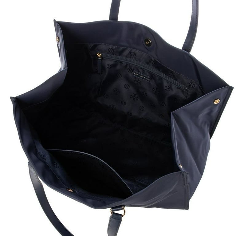 Tory Burch Women's Ella Large Nylon Tote Bag (Tory Navy) - Walmart.com