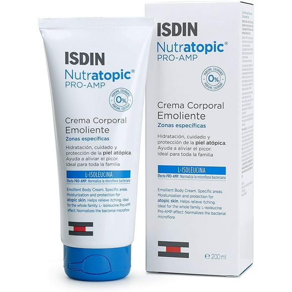 Crema Emoliente Isdin Nutratopic Pro-AMP Piel Atópica 200 ML