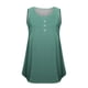 thumbnail image 3 of Puntoco Chaleco Casual Con Cuello Redondo Y top Sin Mangas De Color Sólido Con Botones Plisados Para Mujer Verde Xxxxl, Regalo Para Mujer, 3 of 4