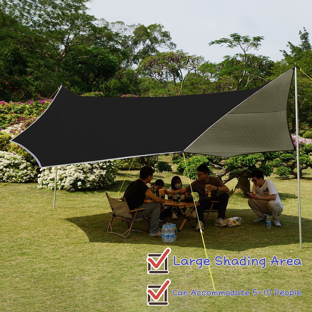 【4点セット】TARP to TARP WANTKEY CAMP 4 Square 4m x 4m Square Camping and Expedition Tarp