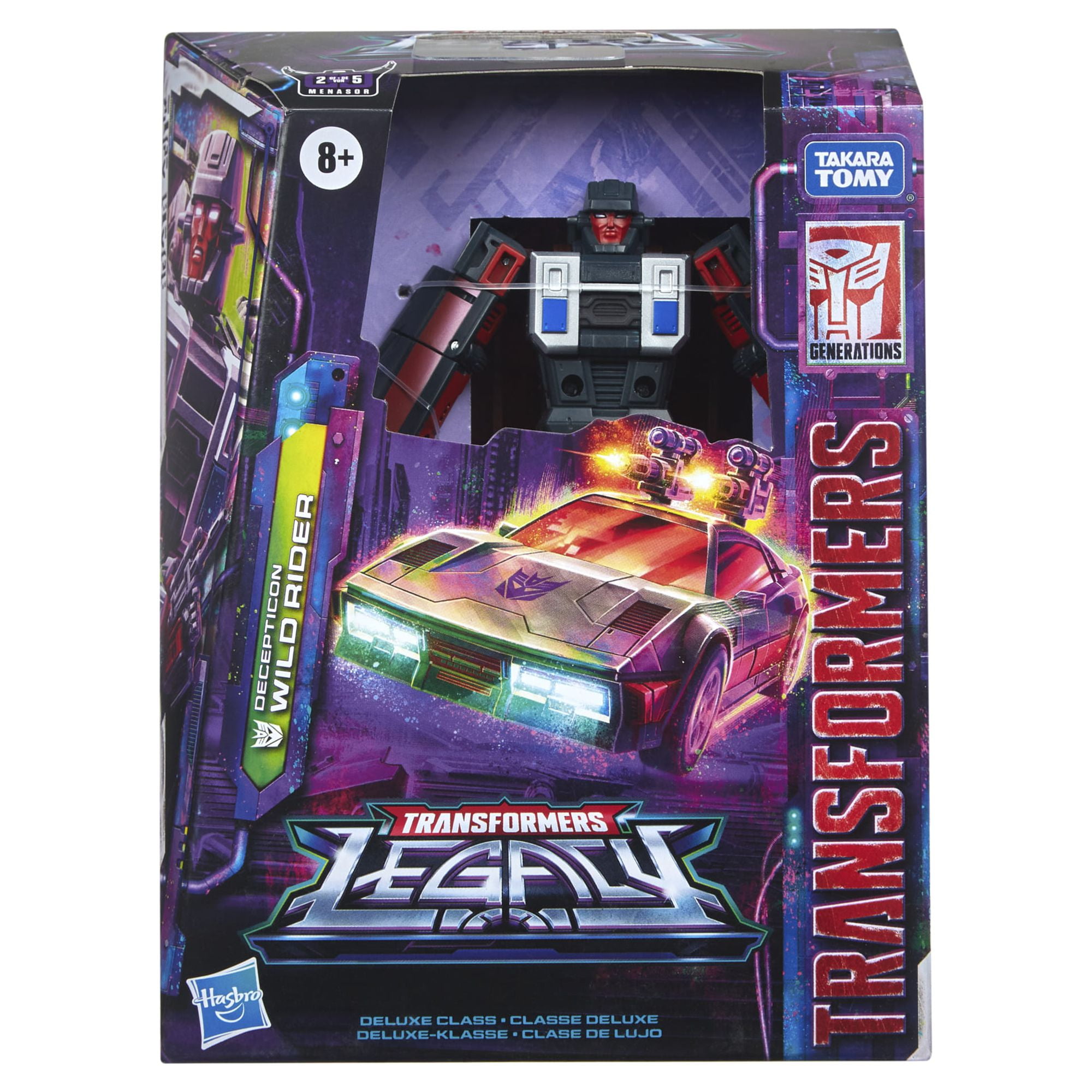Transformers Generations Legacy Deluxe Decepticon Wild Rider Action Figure