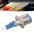 thumbnail image 1 of Convertidor De Fibra óptica Híbrido, Aislamiento Conector De Fibra óptica Liviano Supresión De Ruido Cerámica Y Metal Para Marco De Cableado De Fibra, 1 of 7