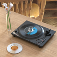 thumbnail image 2 of For 7/10/12-Inch LP , Record Turntable Weight Stabilizer, Turntable Gramophone Player Accessories Black, 2 of 7