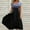 Blue, variant on BRGZLK Women Summer Floral Dress V-Neck Pleated Short Sleeve Asymmetric Hem Short Sleeve Beach Dress with Side Zipper,Trendy Split Dress Travel Vacation Purple 3XL